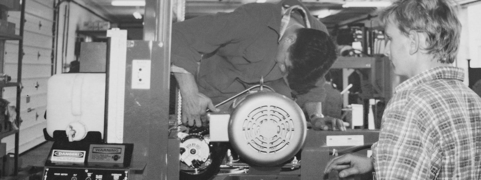 The LT40 Sawmill History: Engine Upgrades